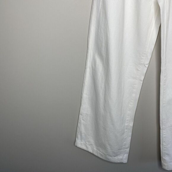 MADEWELL Harlow Wide Leg Jeans Women 25 Airy Denim NEW Tile White NO670 - Picture 6 of 16